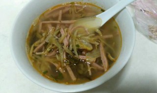 榨菜猪肝汤做法步骤 榨菜猪肝汤怎么做