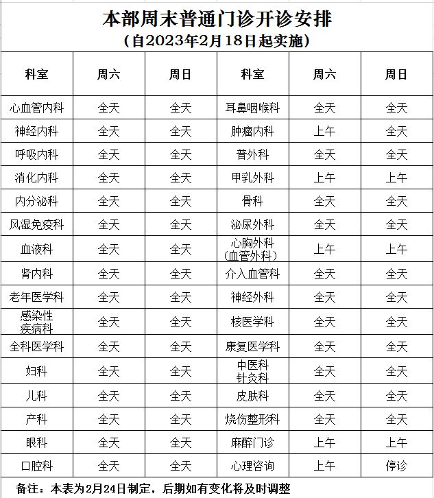 南京市第一医院门诊周末上班吗 南京市第一医院周六周日上班吗