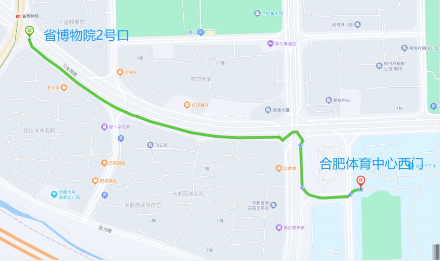 合肥体育中心游泳锦标赛观赛停车场在哪？