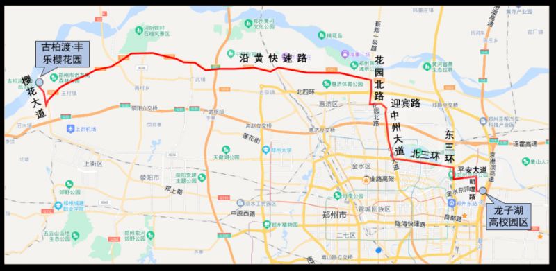 古柏渡丰乐樱花园3条赏樱专线具体是从什么地方可以坐车？