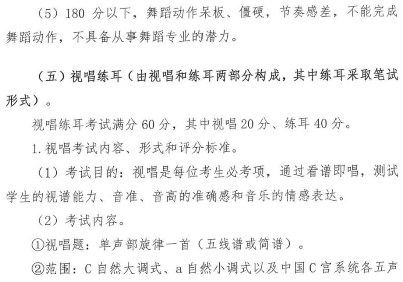 2023中山市高中舞蹈类联考方案原文及答案 2023中山市高中舞蹈类联考方案原文