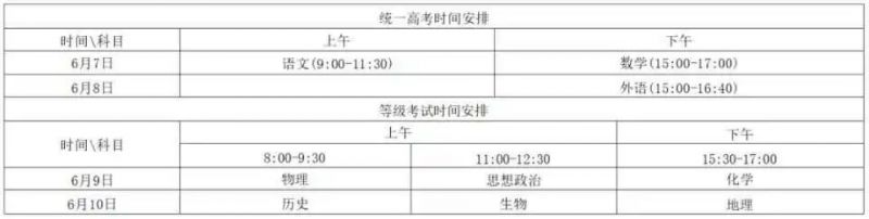 济南高考时间2023年时间表 山东春季高考时间2023具体时间