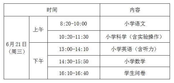 2023温州平阳县初中小学期末考试时间+暑假时间