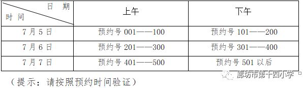 廊坊市第十四小学招生范围 廊坊市第十四小学报名时间+地点