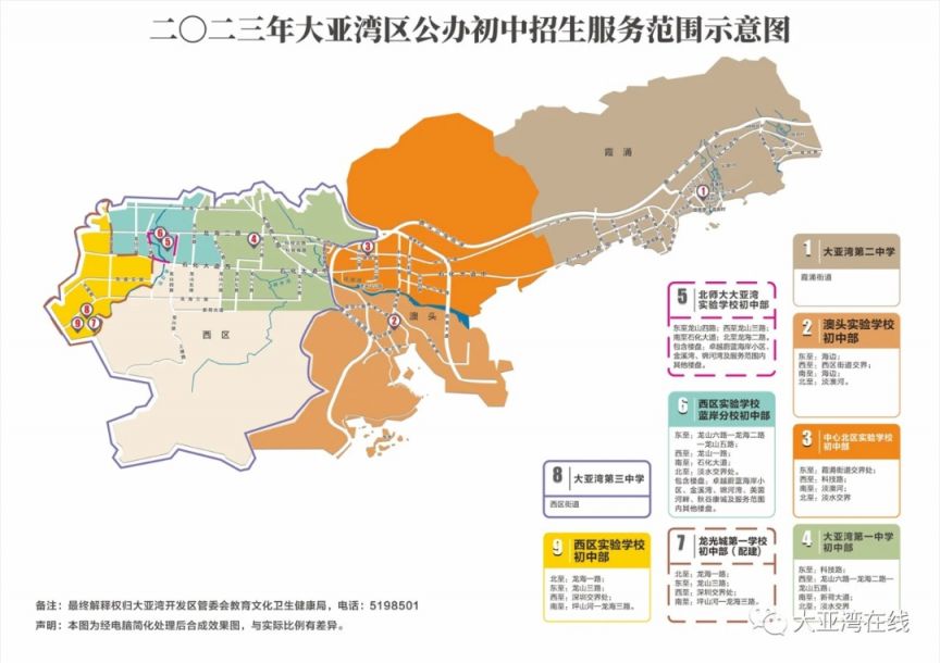 2023年大亚湾西区实验学校初中部秋季插班招生公告