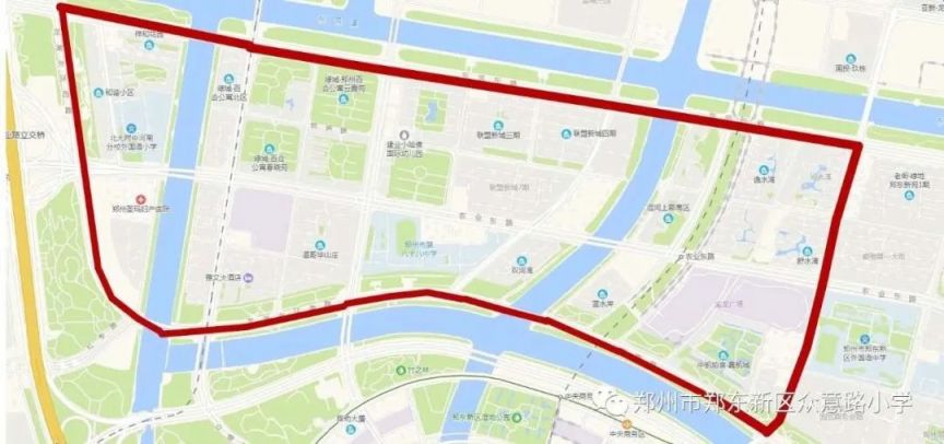 2023年郑州市郑东新区众意路小学划片和报名指南